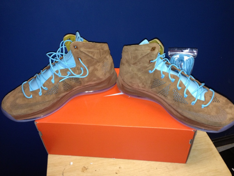 Nike Lebron X Brown Suede On Ebay 03