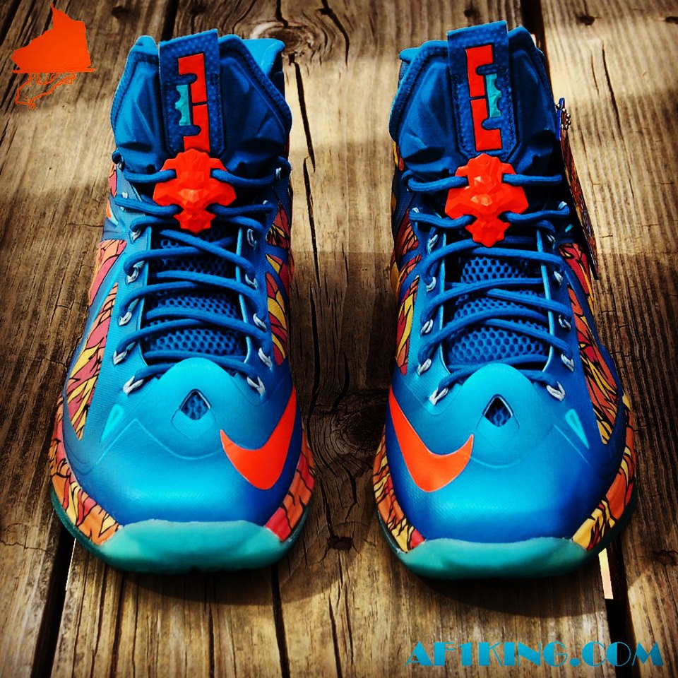 Nike Lebron X China Customs Gourmet Kickz 01