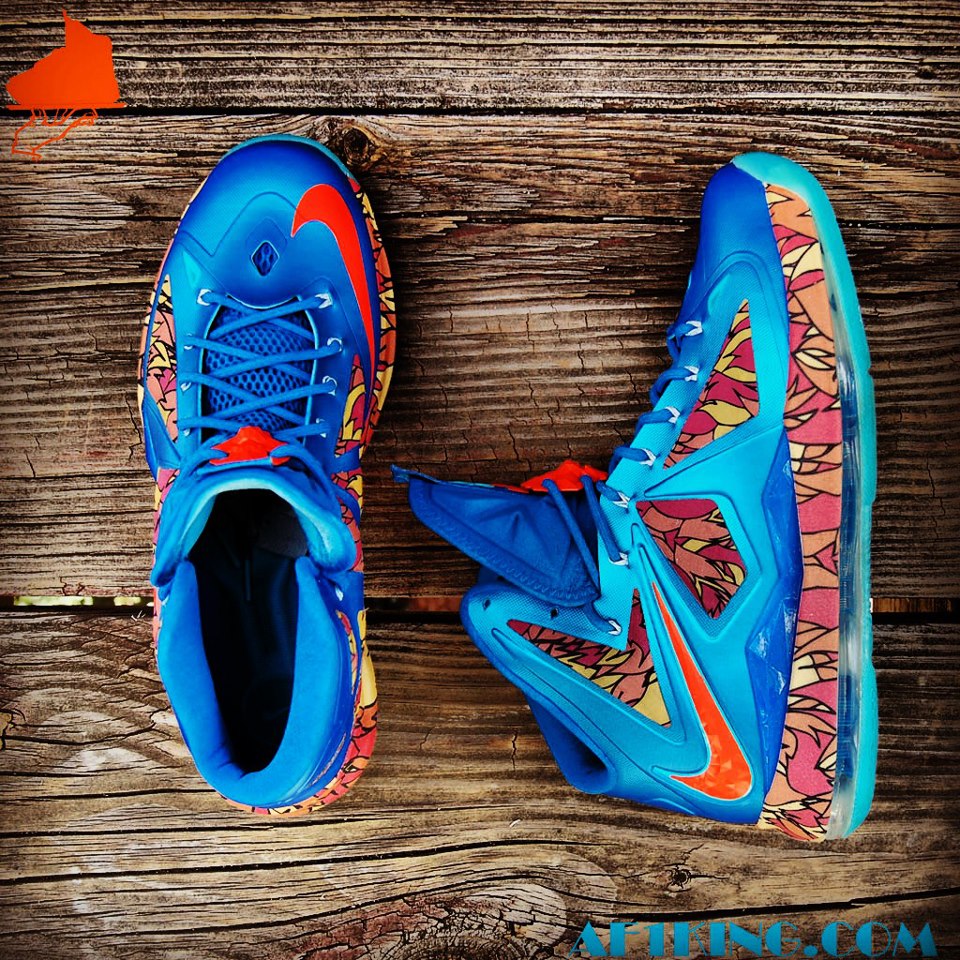 Nike Lebron X China Customs Gourmet Kickz 07