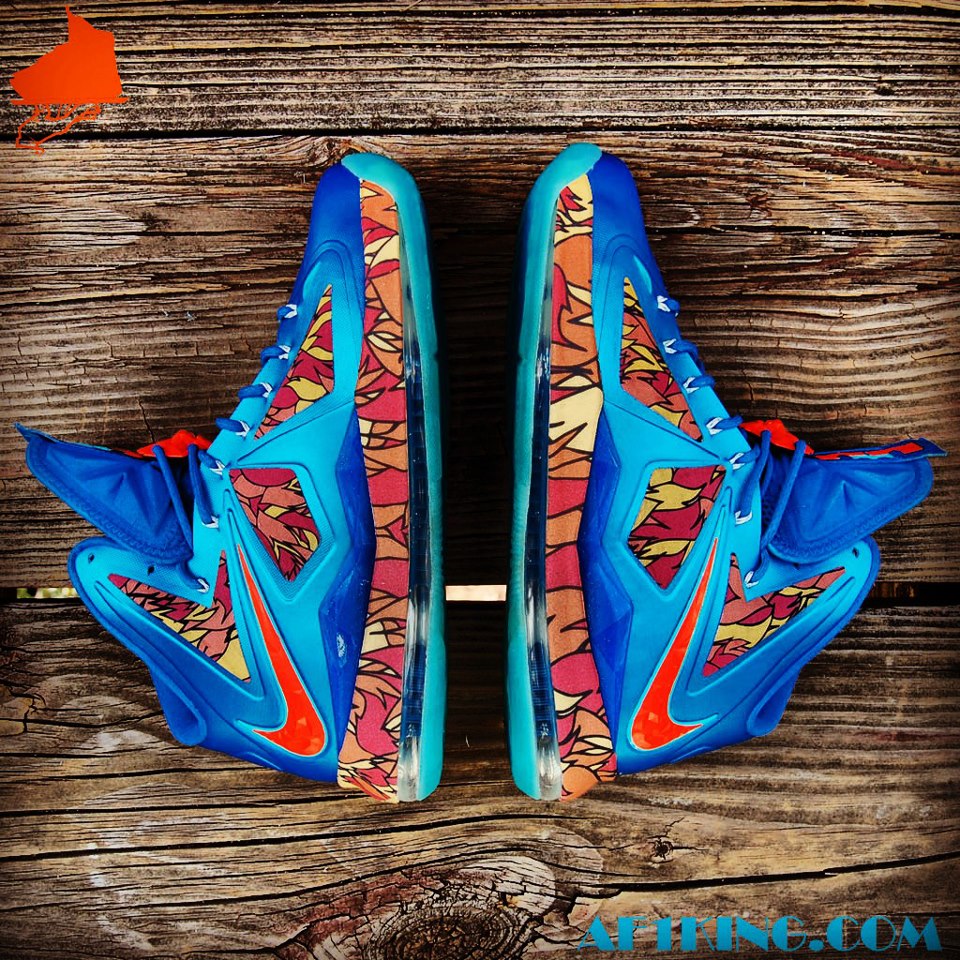 Nike Lebron X China Customs Gourmet Kickz 08