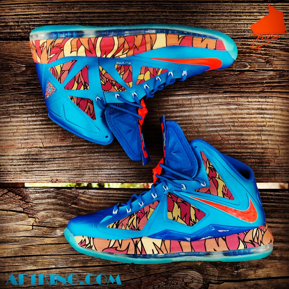 Nike Lebron X China Customs Gourmet Kickz 09