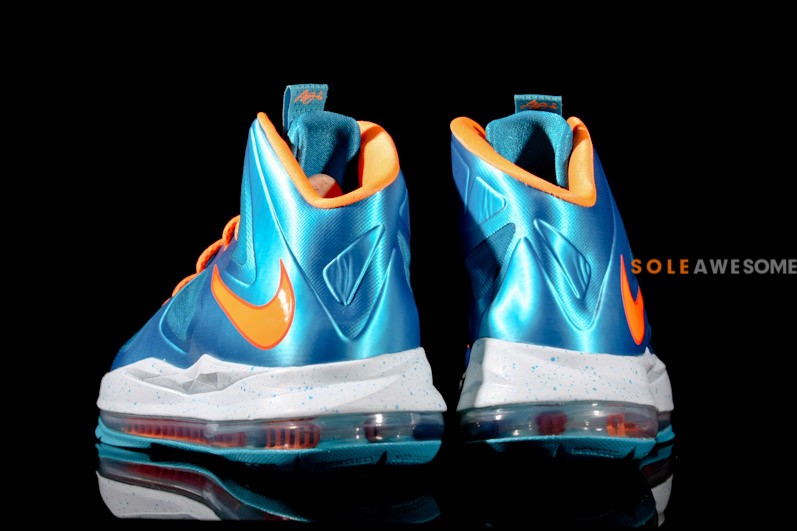 Nike Lebron X Gs Turquoise Bright Citrus Windchill 01