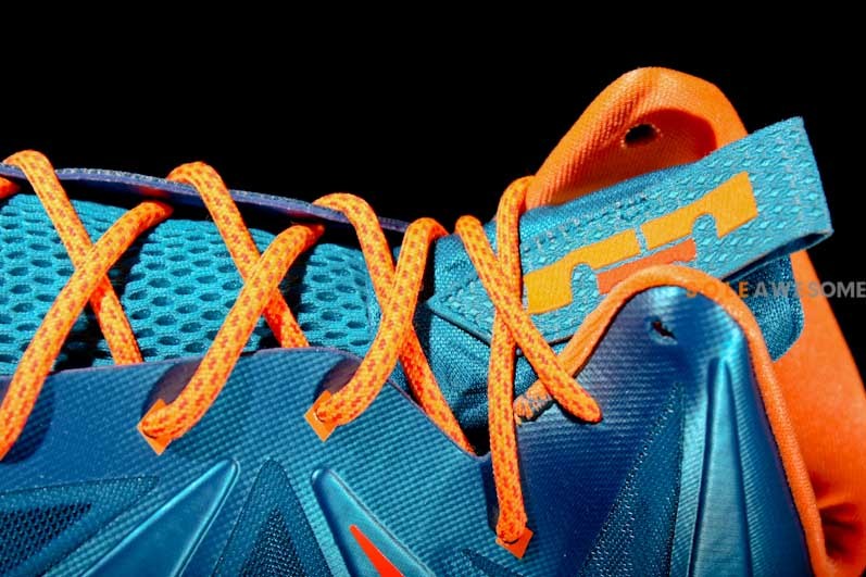 Nike Lebron X Gs Turquoise Bright Citrus Windchill 03