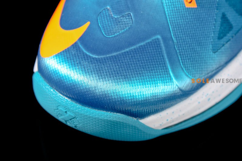 Nike Lebron X Gs Turquoise Bright Citrus Windchill 04