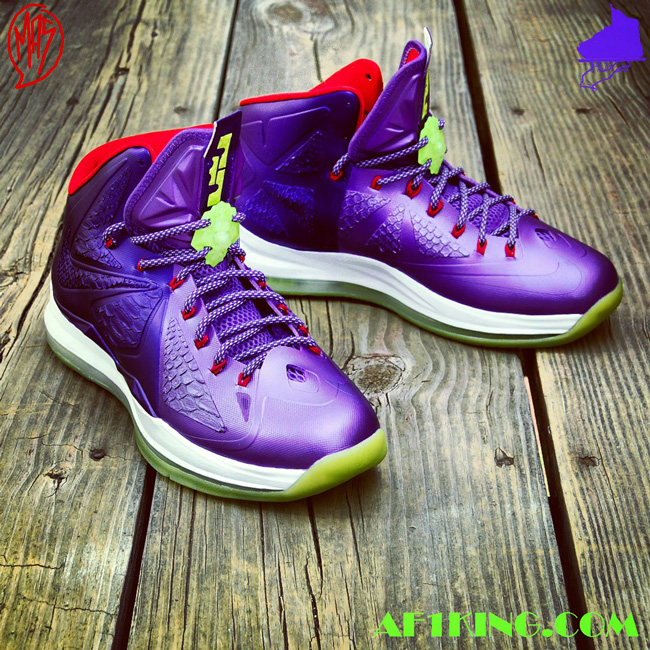 Nike Lebron X Kobe Cheeta Yeezy 2 Customs 04