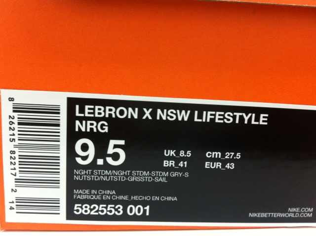 Nike Lebron X Lifestyle Sneaker Nsw Night Stadium 01