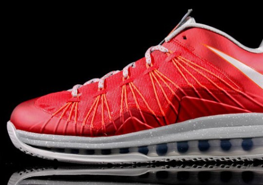 Nike LeBron X Low “University Red”