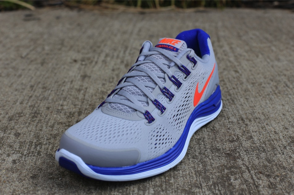 Nike Lunarglide 4 Wolf Grey Total Crimson Hyper Blue 2
