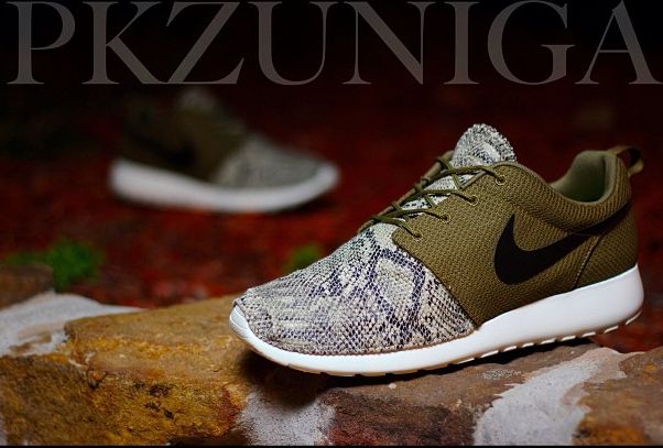 Nike Roshe Run Snakeskin Customs 05