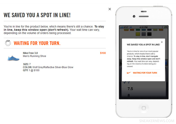 NikeStore Introduces “Save A Spot In Line” for High-Demand Releases