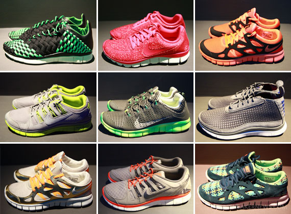 nike free all models