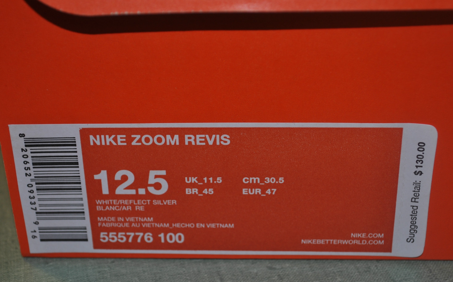 Nike Zoom Revis Reflective Silver 01