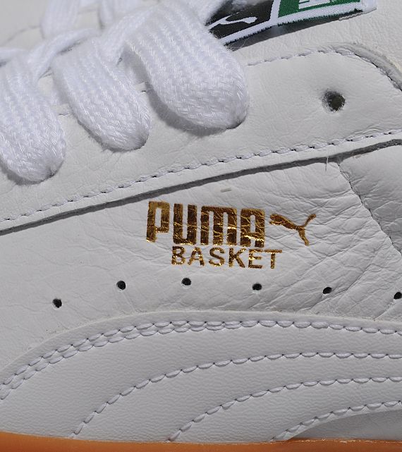 Puma Basket Classic White Gum Gold 006
