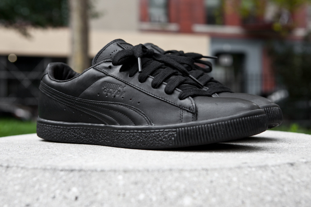Puma Clyde Luxe Black 2