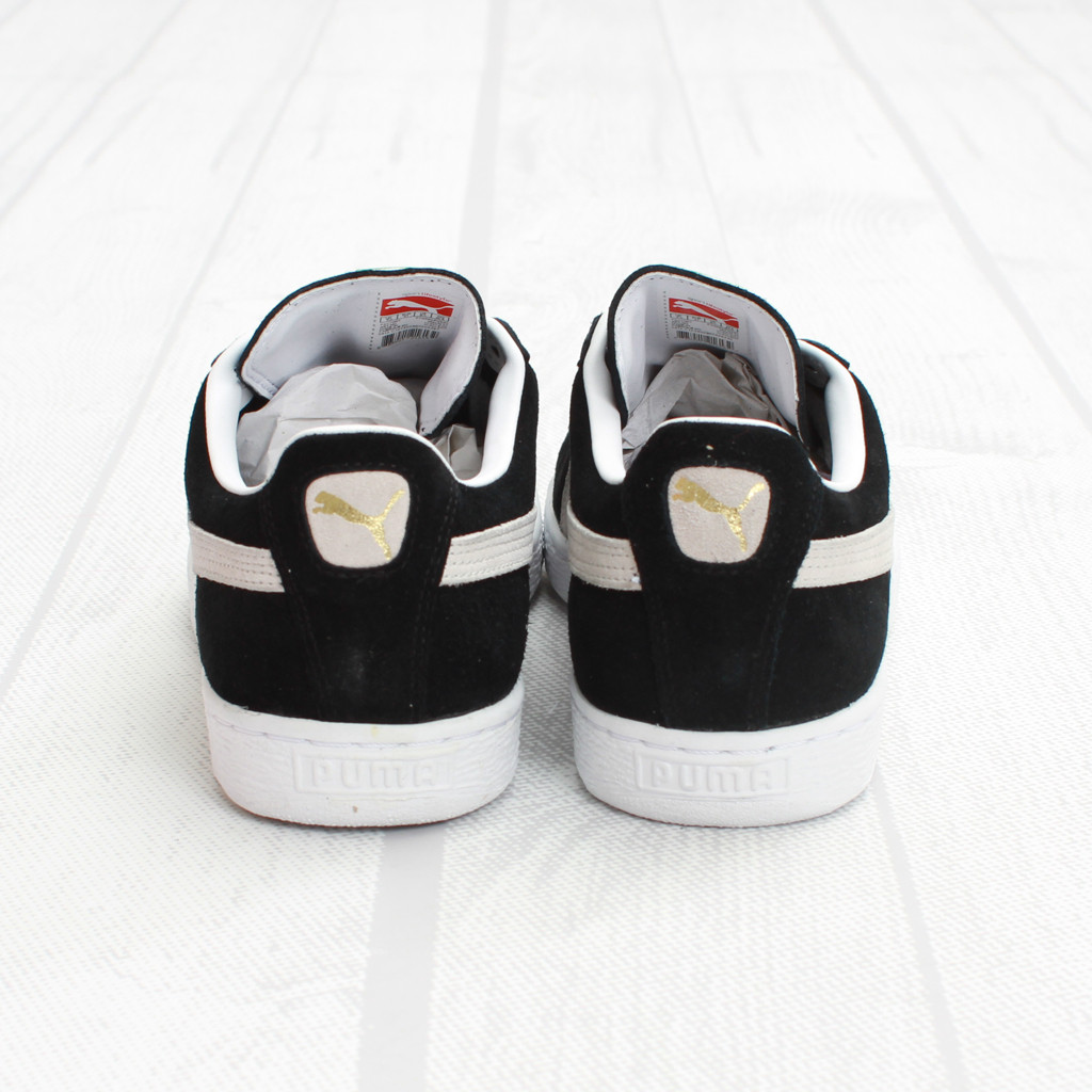 Puma Suede Classic Plus Black White 04
