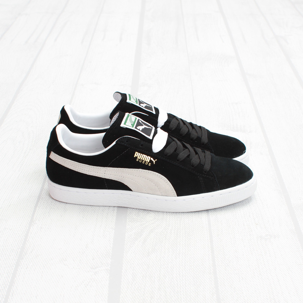 Puma Suede Classic Plus Black White 05