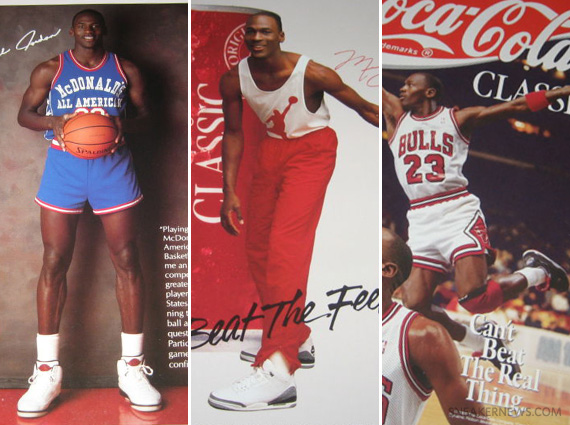 Vintage Michael Jordan Ad Posters