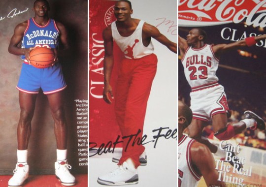 Vintage Michael Jordan Ad Posters