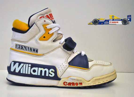 Vintage Renault Williams F1 Racing Sneaker1