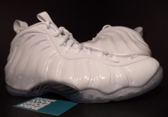 All 2025 white foamposite