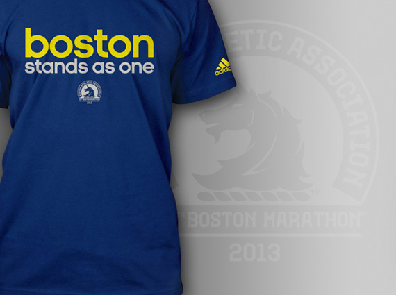 adidas "Boston Stands As One" Charity T-Shirt