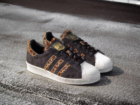 XLARGE x adidas Originals Superstar 80s “Giraffe” - Pre-Order @ Packer ...