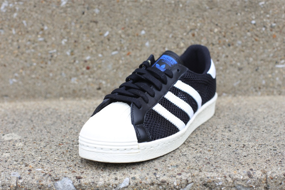Adidas Originals Superstar 80s Black Mesh 2