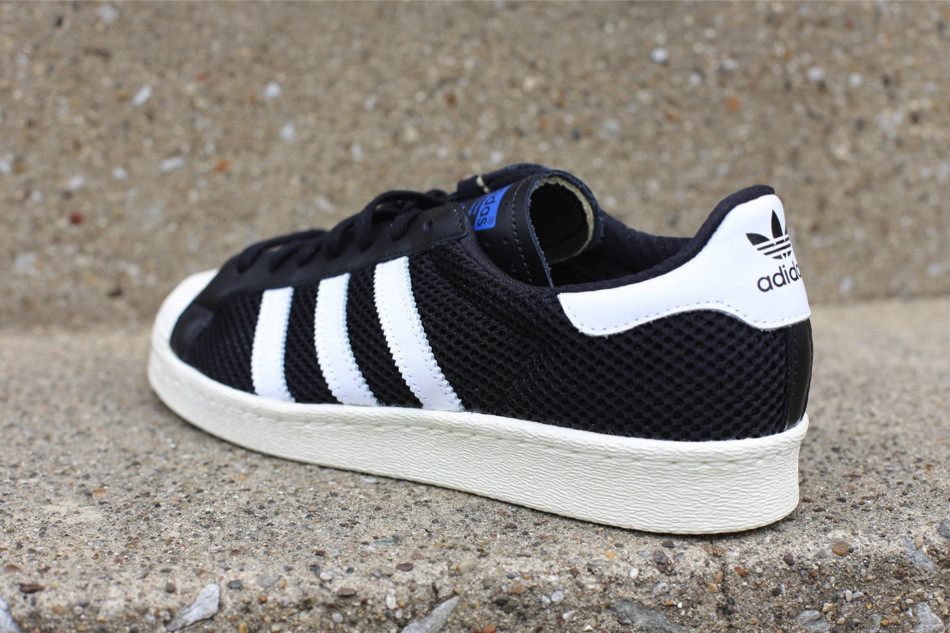 Adidas Originals Superstar 80s Black Mesh 3