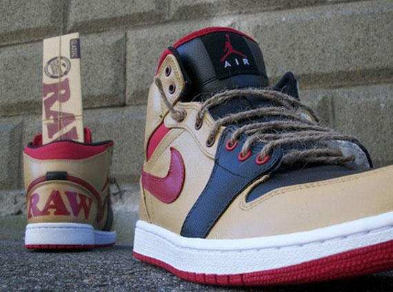 Air 1 "Raw" Customs by Sab-One - SneakerNews.com