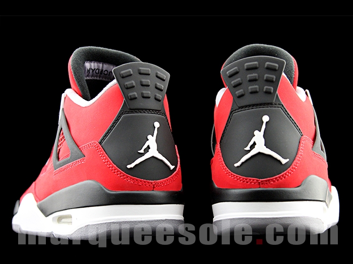 Air Jordan 4 Fire Red White Black Cement Grey 02