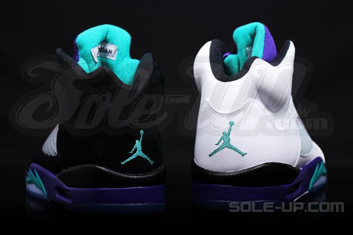 Air Jordan V Grape Black Grape Comparison 5