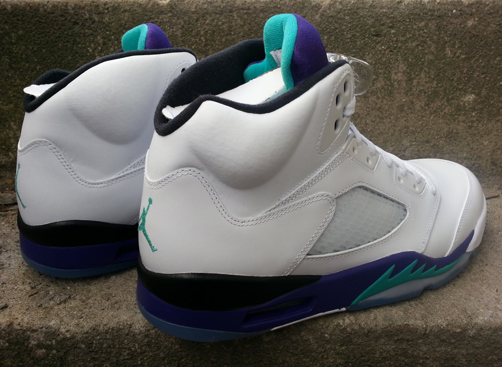 Air Jordan V Grape Detailed Images 1