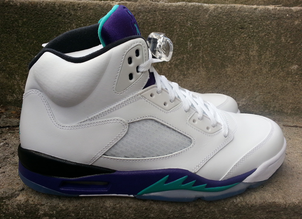 air jordan v grape