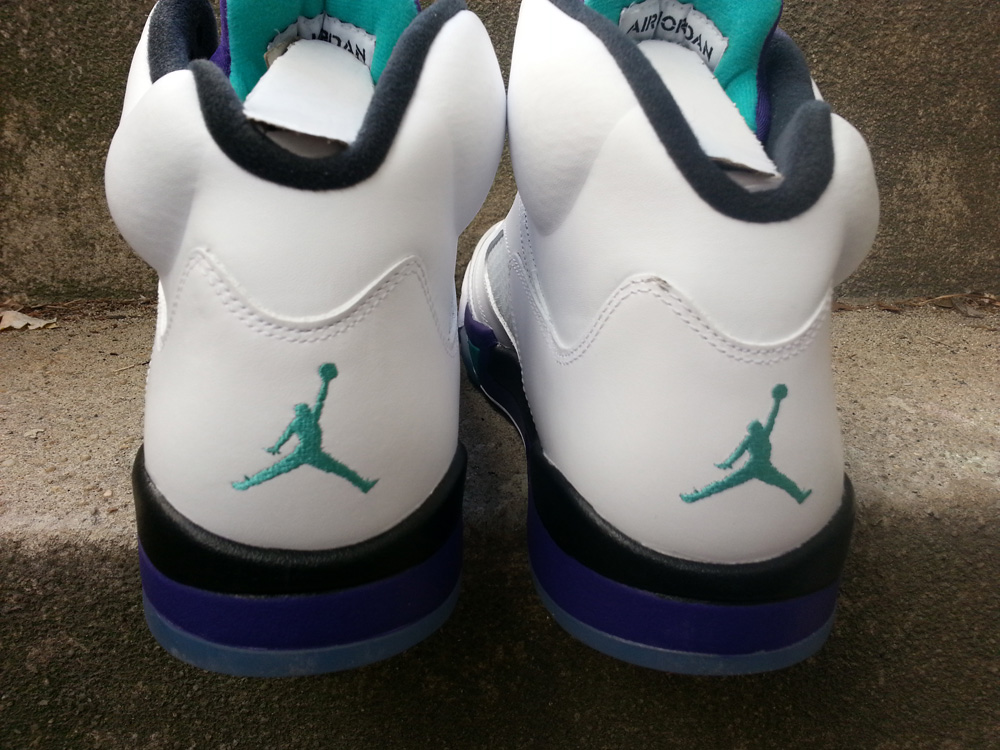 Air Jordan V Grape Detailed Images 7