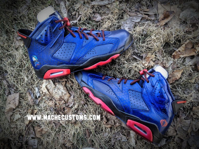 Air Jordan Vi Cobra Commander Customs By Mache 03
