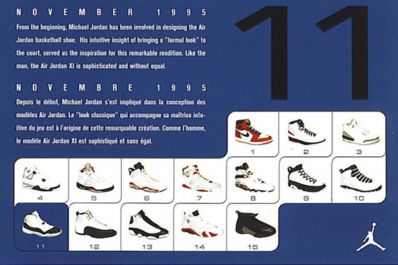 Air Jordan Xi Retro Card 1011