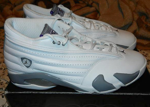 Air Jordan XIV Low - Mike Bibby "Kings" Home PE