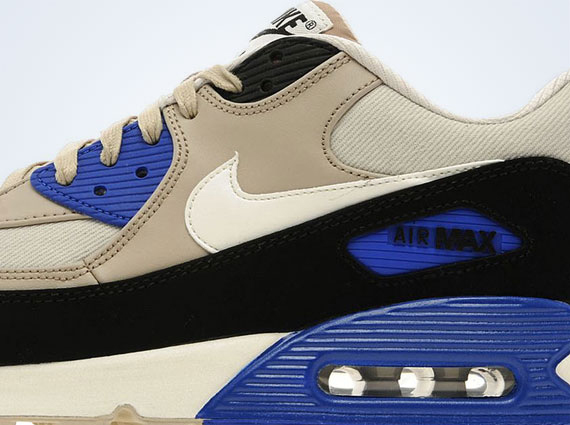 Nike Air Max 90 Essential - Light Bone - Stone - Blue