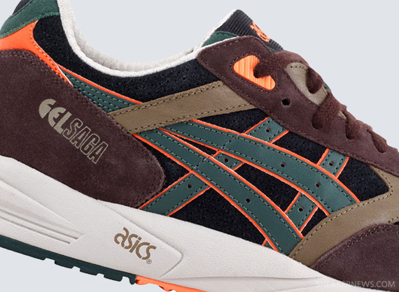 Asics Gel Nimbus 4 Ii Brown Green Orange