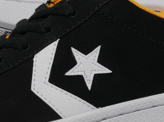 Converse Pro Leather Low - Black - White - Yellow