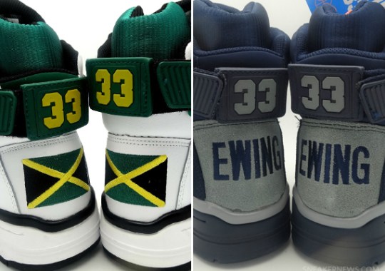 Ewing 33 Hi “Jamaica” + “Georgetown” 4/20 Restock
