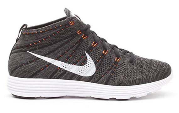 Nike Flyknit Chukka - Midnight Fog - Total Orange - White - SneakerNews.com