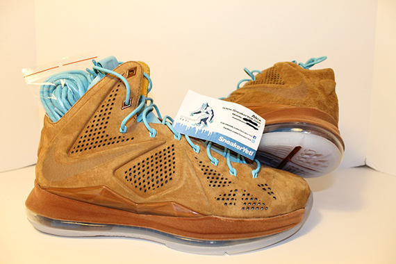 Hazelnut Brown Suede Nike Lebron X Nsw 22