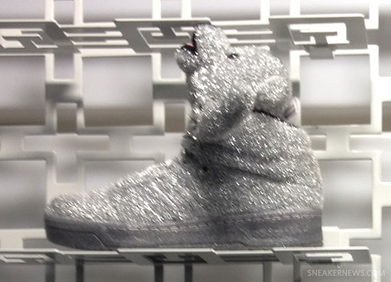 Jeremy Scott Adidas Originals Bear Silver Glitter