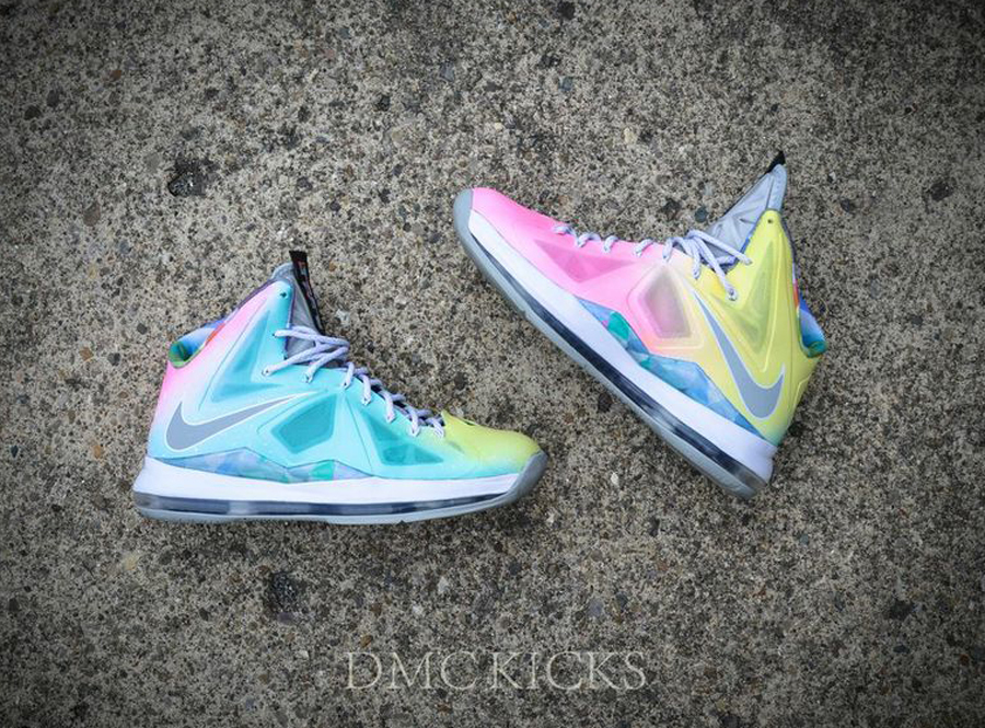 Lebron X Easter Prism 1