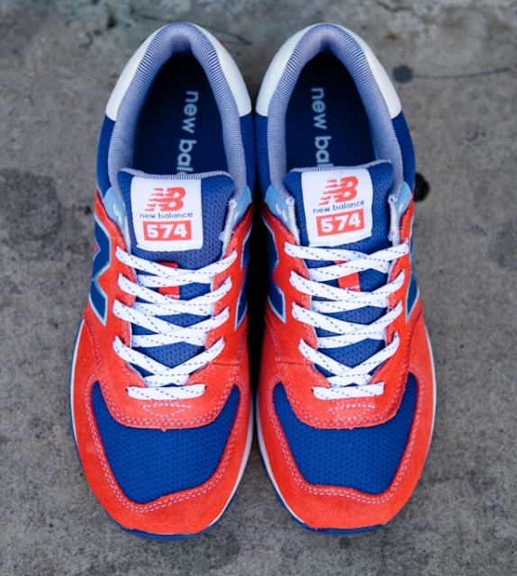 New Balance 574 Yacht Club Red 05