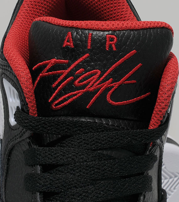 Nike Air Flight 89 Black White Red 3