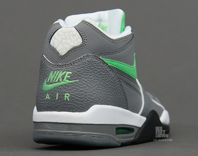 Nike Air Flight 89 Cool Grey Poison Green 03