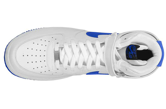 Nike Air Force 1 High White Hyper Blue 3
