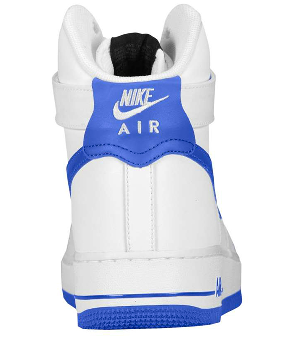 Nike Air Force 1 High - White - Hyper Blue - SneakerNews.com